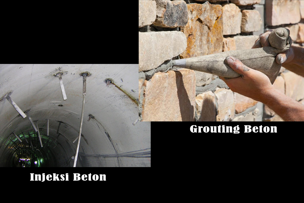 Perbedaan Pekerjaan Injeksi Beton dan Grouting Beton